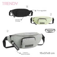 RIÑONERA TRENDY NEGRO