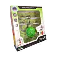 HELICOPTERO PELOTA DE COLORES 18x16x5 CM