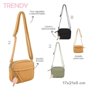 MORRAL TRENDY VERDE