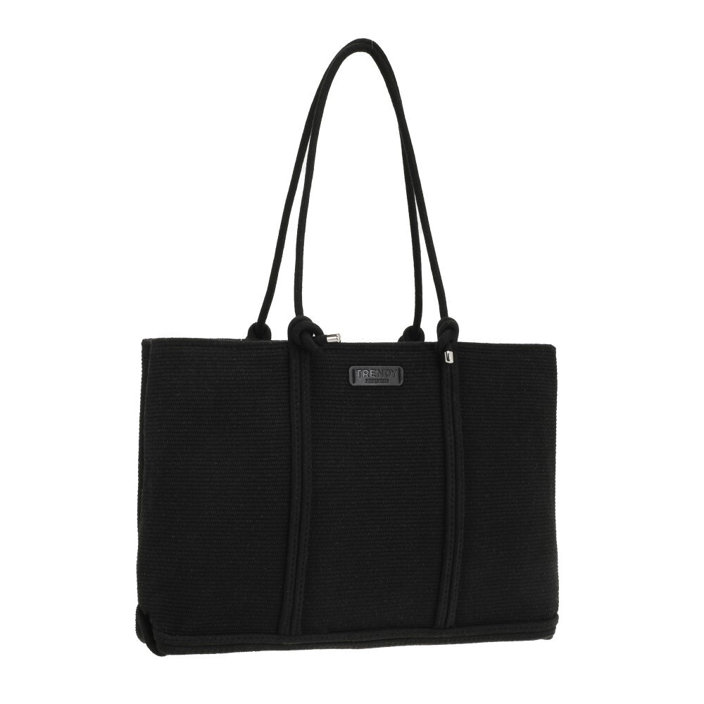 BOLSO DE PLAYA BEACH BAG TRENDY NEGRO