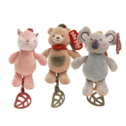 CUNERO MUSICAL ANIMALITOS 22 CM PHI PHI TOYS