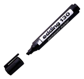 MARCADOR PERMANENTE E-130 EDDING NEGRO