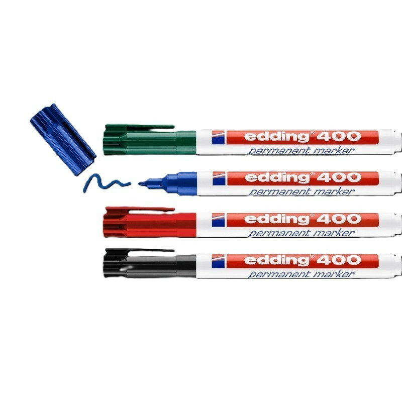 MARCADORES PERMANENTES E-400 EDDING SET X4