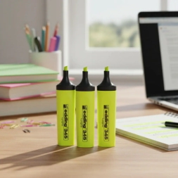 MARCADOR RESALTADOR E-345 EDDING AMARILLO