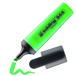 MARCADOR RESALTADOR E-345 EDDING VERDE