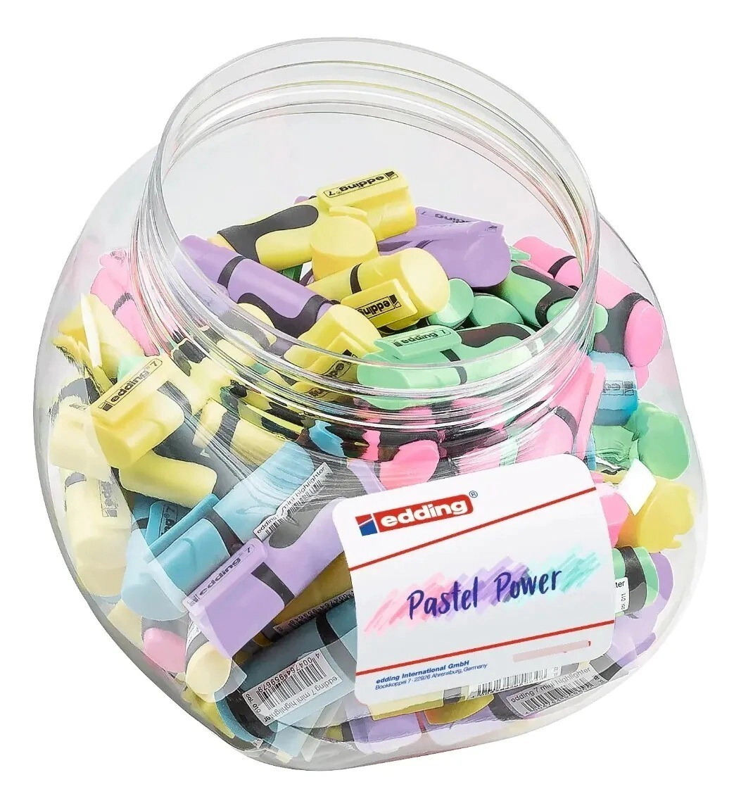 RESALTADOR MINI PASTEL EDDING
