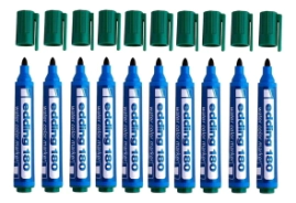 MARCADOR FLIPCHART E-180 EDDING VERDE
