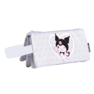 CARTUCHERA CUADRUPLE KUROMI MOOVING