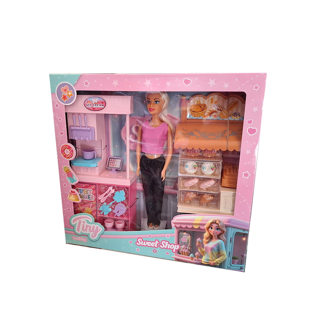 MU�ECA TINY SWEET SHOP 34x33x5 CM