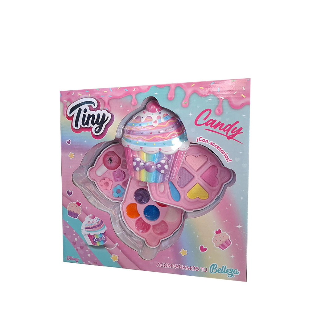 SET DE MAQUILLAJE CUP CAKE ARCOIRIS TINY