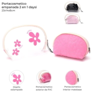 PORTACOSMETICO EMPANADA 2 EN 1 DAYSI SKORA
