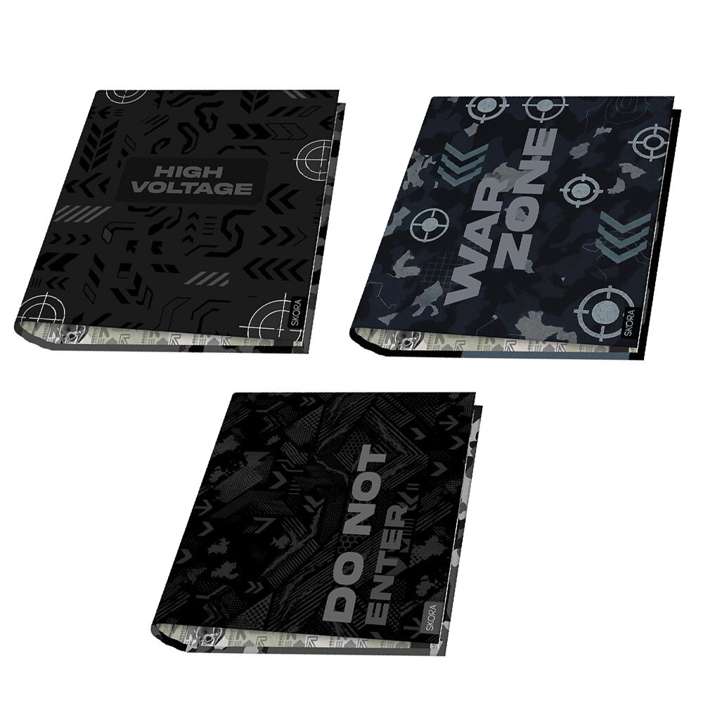 CARPETA ESCOLAR 3X40 TACTICA SKORA