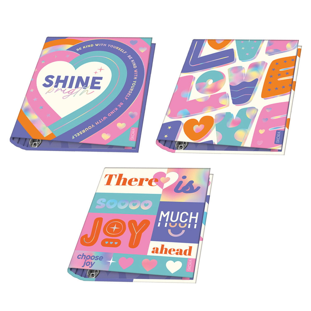 CARPETA ESCOLAR 3X40 LOVE SKORA