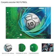 CARPETA ESCOLAR N5 FUTBOL SKORA