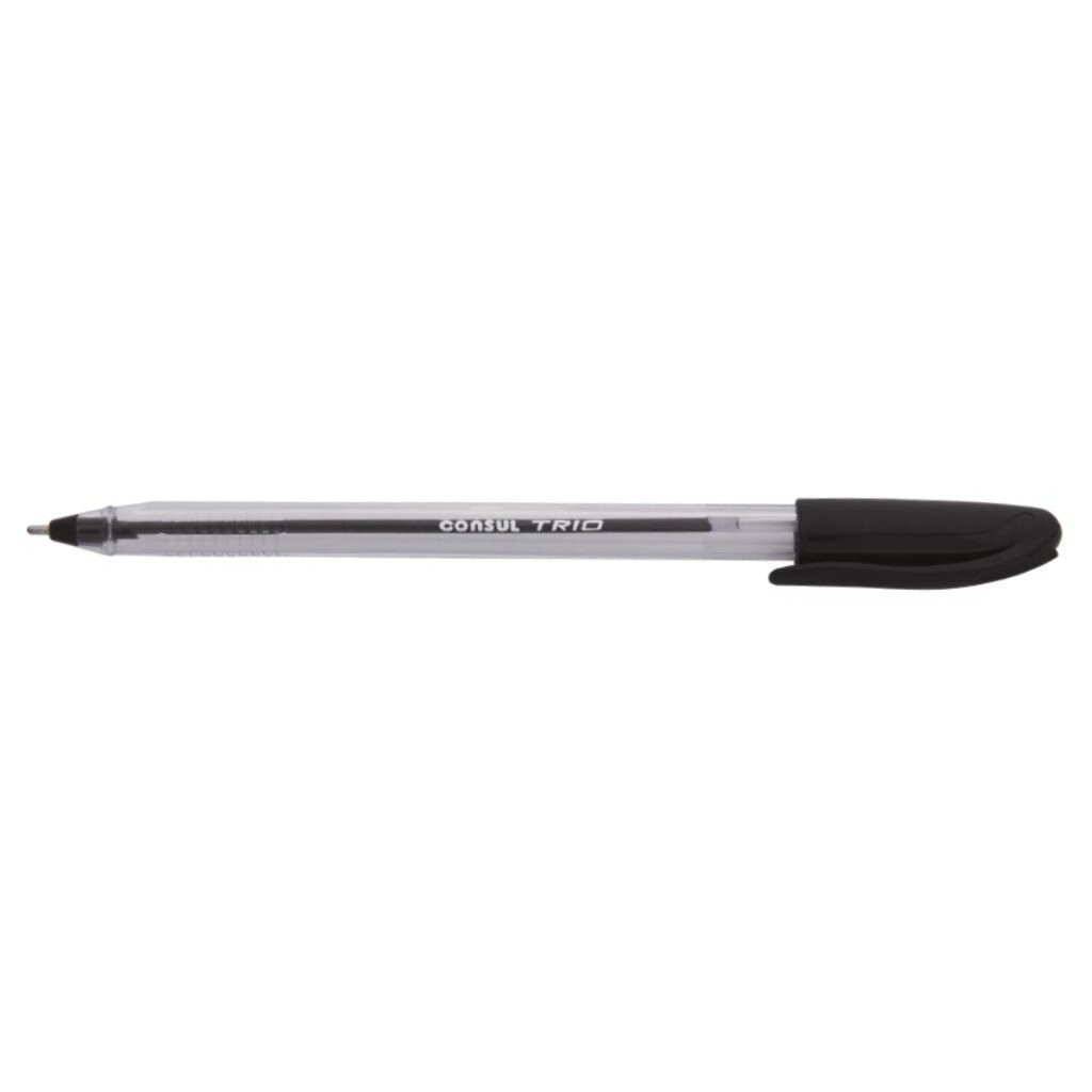 Boligrafo Consul Trio 1mmx50unid Rojo