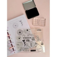 STAMP SET EMPRENDEDOR (SELLOS+ALMOHADILLA+BASE) IBICRAFT