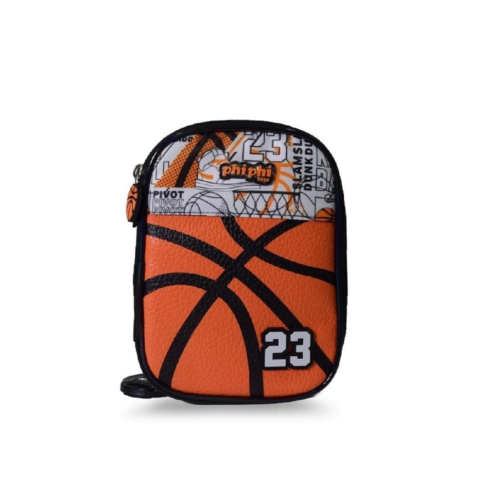 CARTUCHERA LIBRO 2 CIERRE BASQUET PHI PHI TOYS