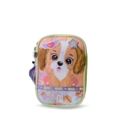 CARTUCHERA LIBRO 2 CIERRE PERRITO PHI PHI TOYS