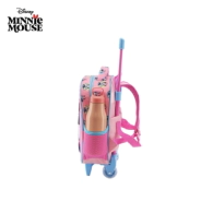 MOCHILA CON CARRO DISNEY MINNIE 14"