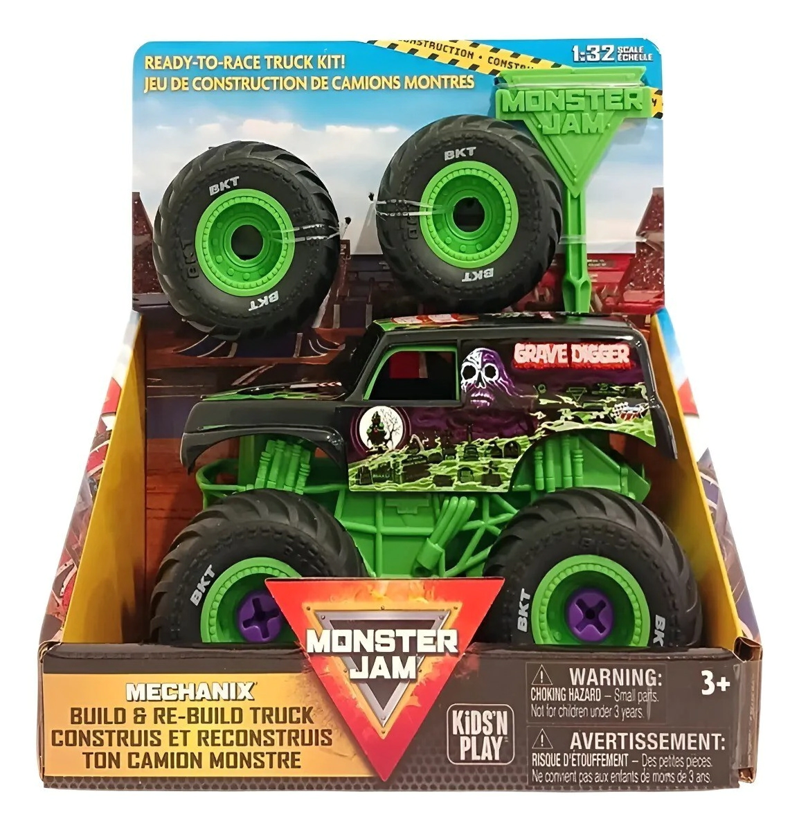 MONSTER JAM 1:32 GRAVE DIGGER