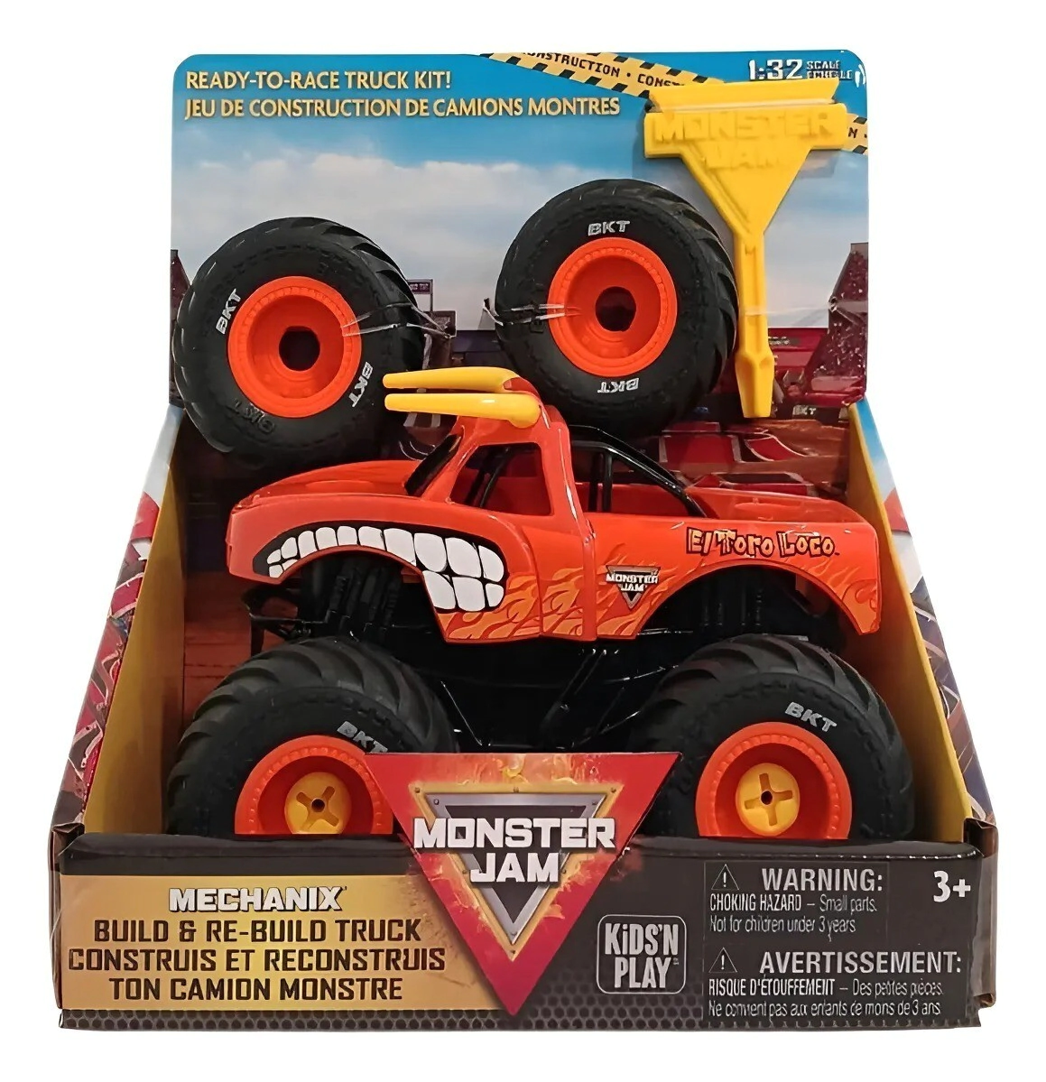 MONSTER JAM 1:32 EL TORO LOCO