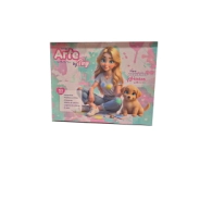 SET DE ARTE MASCOTA VALIJA 53 PIEZAS TINY 30x23 CM