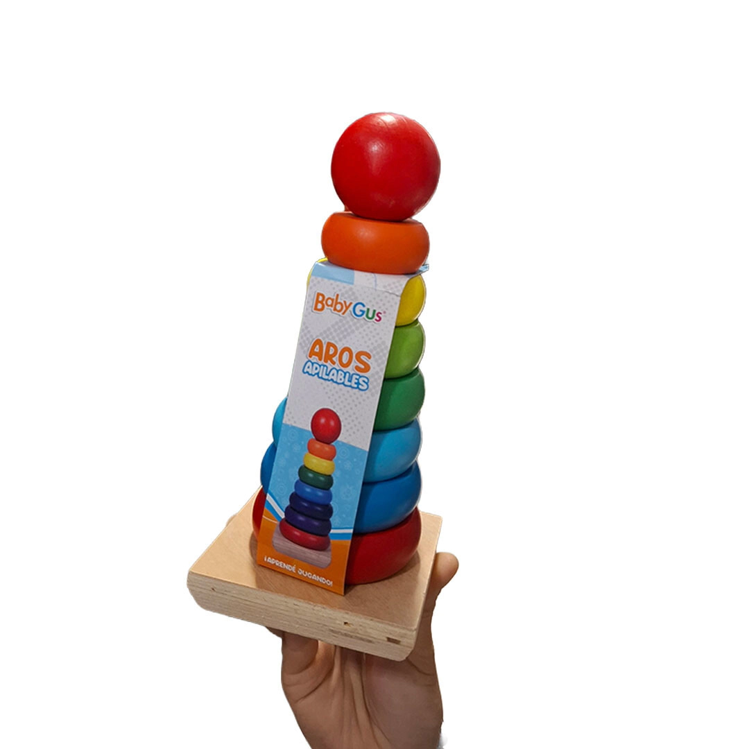 JUEGO DE AROS APILABLES 20x11 CM