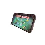 SUPER SET DE CARTAS DE POKER EN LATA 33x19,5x5,5 CM
