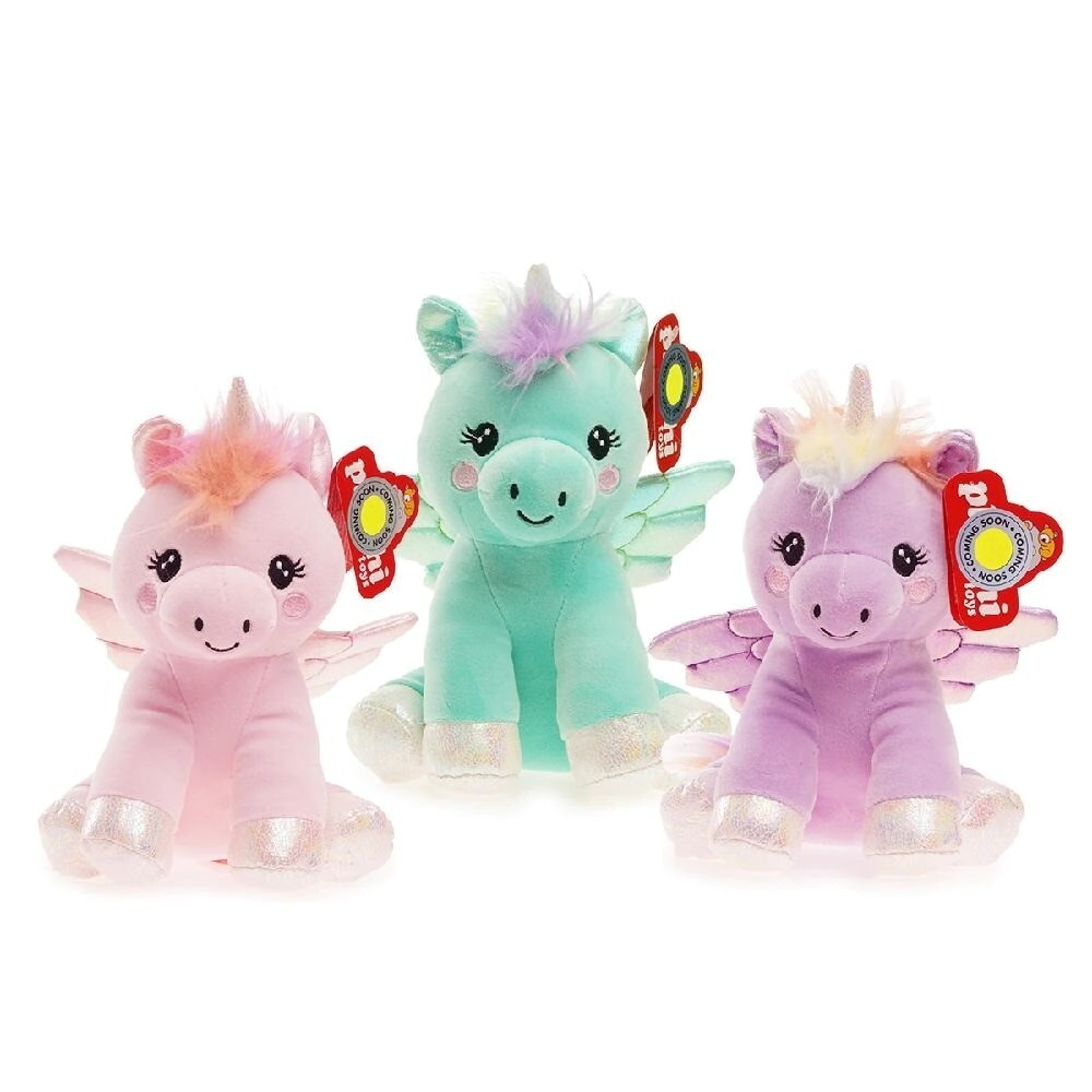 PELUCHE UNICORNIO CON ALAS 20CM PHI PHI TOYS