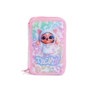 CARTUCHERA CON UTILES TRENDY