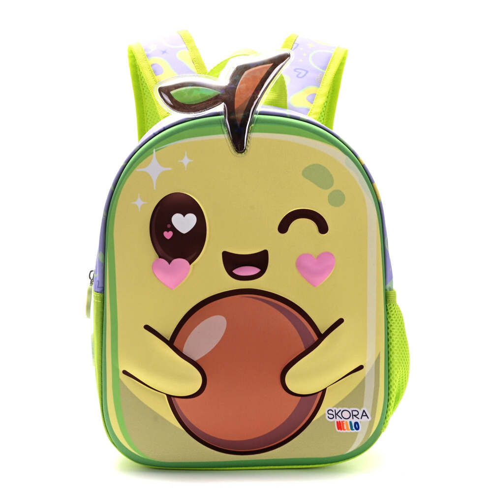 MOCHILA KAWAII TERMOFORMADA PALTA 22x30x10CM SKORA