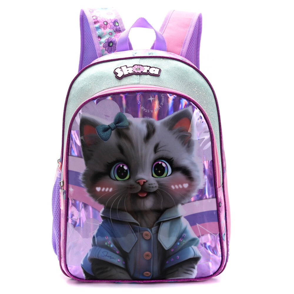MOCHILA THINK HAPPY PETS GATITA 16" SKORA