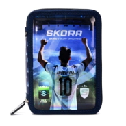 CARTUCHERA CANOPLA DOS PISOS LETS PLAY FUTBOL SKORA