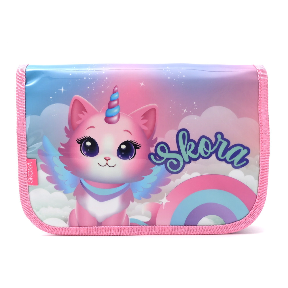 CARTUCHERA CANOPLA DESPLEGASBLE THINK HAPPY UNI-RAIN SKORA