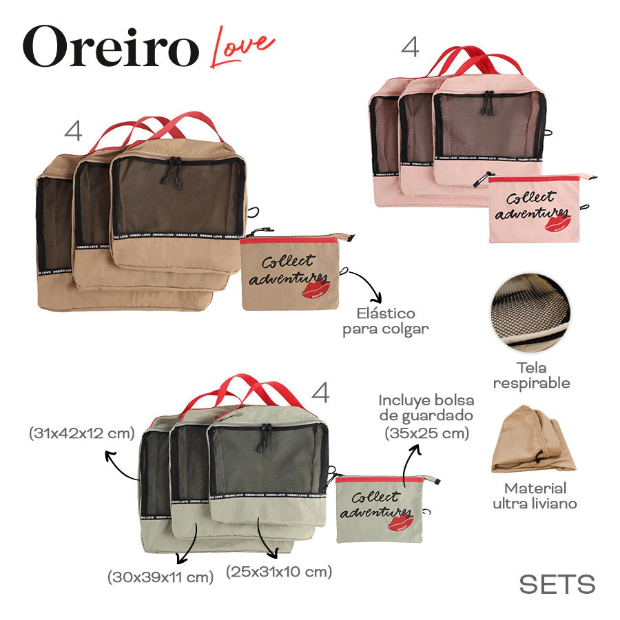 ORGANIZADOR DE VIAJE OREIRO