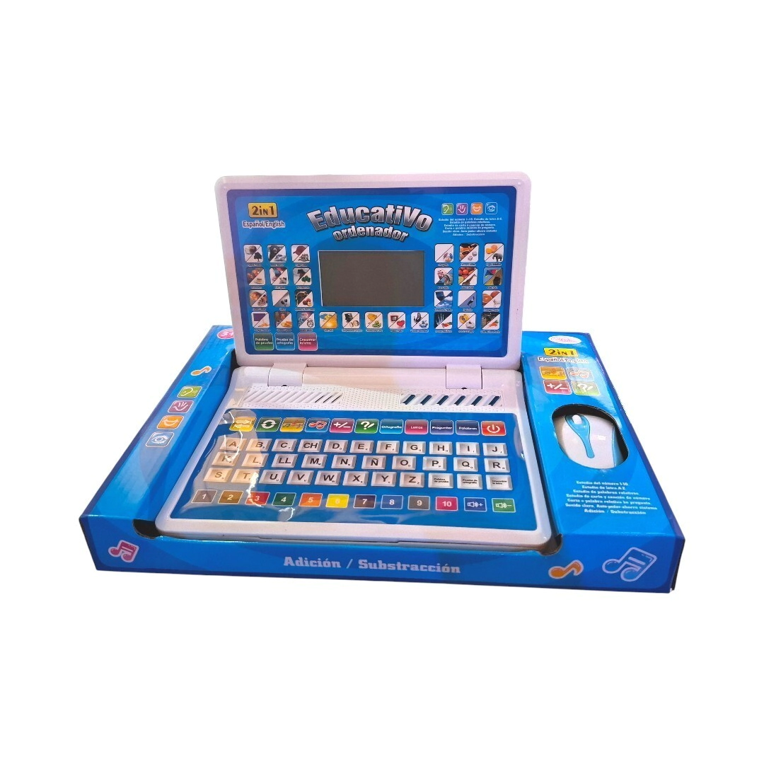 NOTEBOOK INGLES CELESTE (682ES)