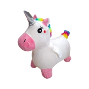 UNICORNIO ARCOIRIS SALTARIN PELUCHE 1300 GRS 55x55x30 CM