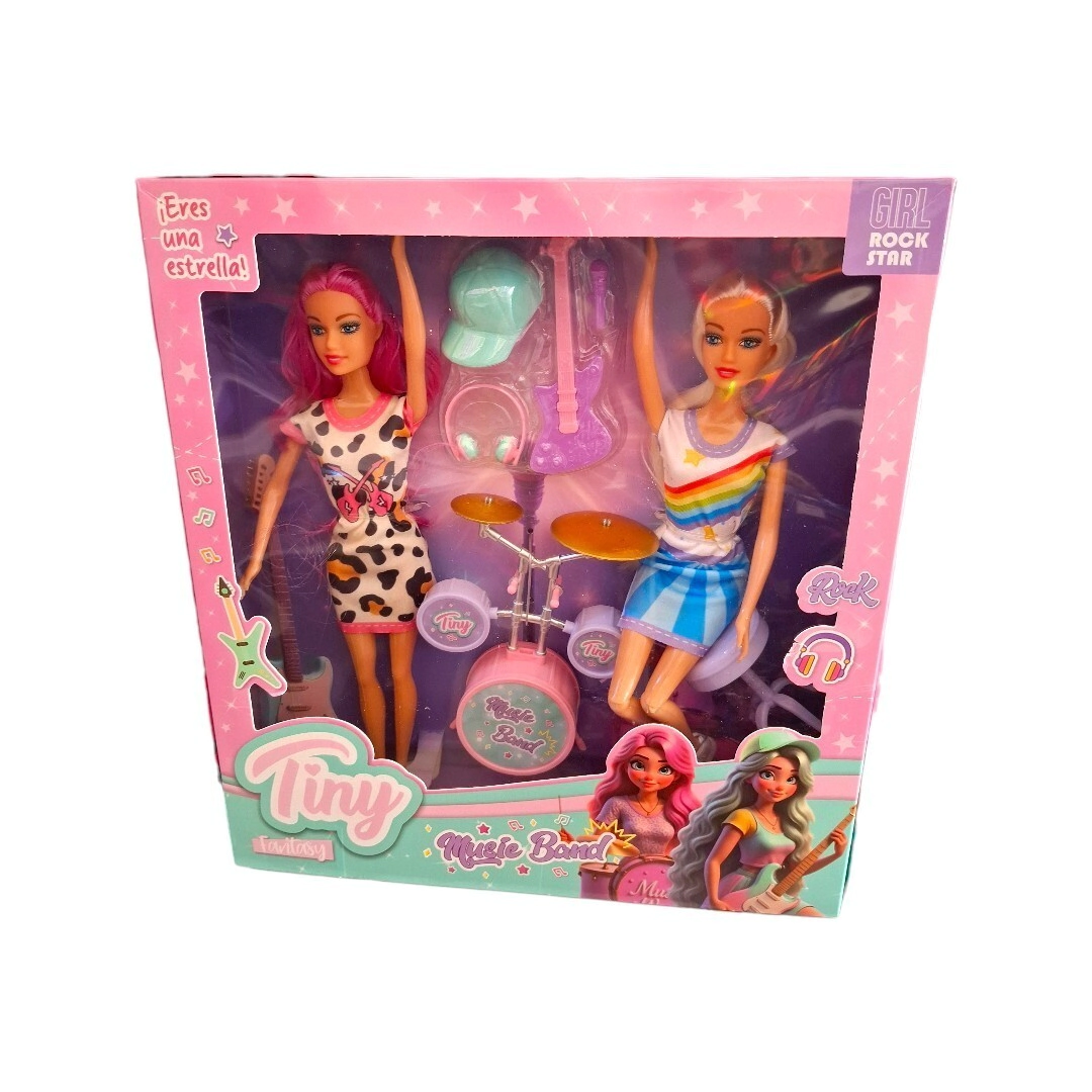 MU�ECA TINY MUSIC BAND 33x30x6 CM