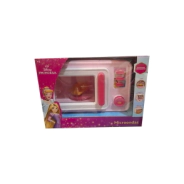 MICROONDAS A PILAS LUZ Y SONIDO DISNEY PRINCESAS 23x12x17 CM