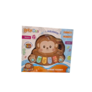 PIANO INTERACTIVO UNICORNIO PARA BEBES CON LUZ Y SONIDO 15x13x3 CM