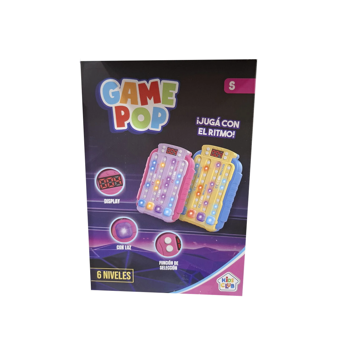 JUEGO CONSOLA DE MUSICA POP IT 11x4x16 CM
