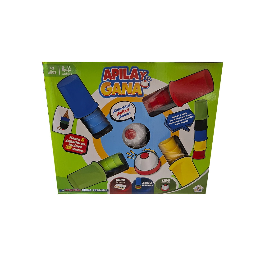 JUEGO DE MESA APILA RAPIDO 30x26x5 CM