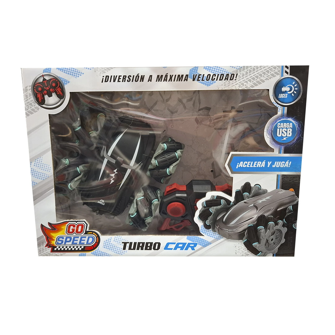 SUPER AUTO 360� A RADIO CONTROL CARGA USB 19x11x19 CM