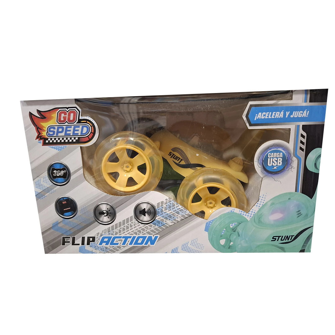 CAMION A RADIO CONTROL 360� CARGA USB 29x16x17 CM