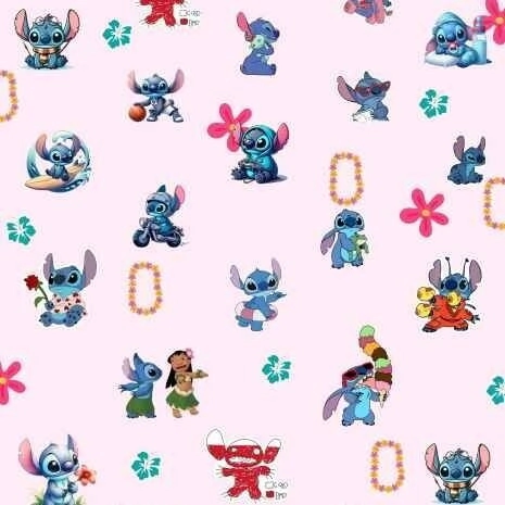 PAPEL PARA FORRAR STITCH ROSA (SOLO X 10 UNIDADES)