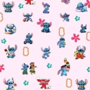 PAPEL PARA FORRAR STITCH ROSA (SOLO X 10 UNIDADES)