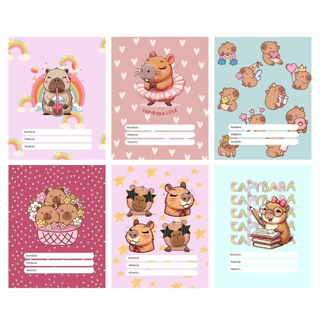 SEPARADORES DE CARPETA N�3 CAPIBARA