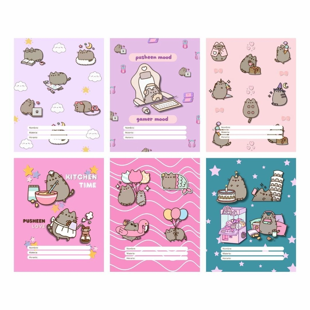 SEPARADORES DE CARPETA N�3 PUSHEEN