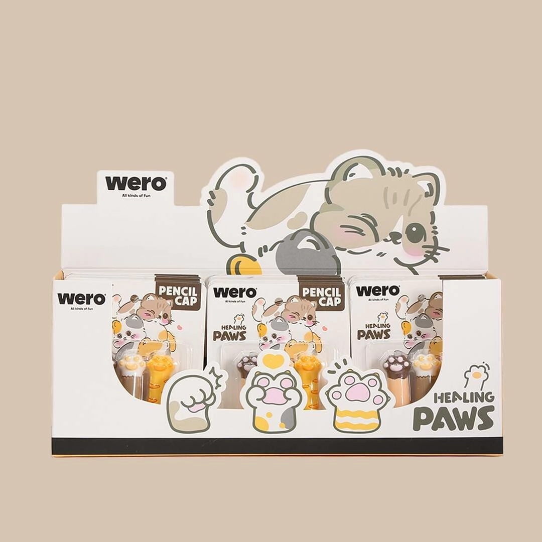 PENCIL CAP PAWS WERO
