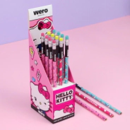 LAPIZ CON GOMA HELLO KITTY WERO